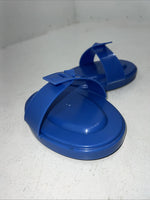 New Blue Curry Comb For Horses Set Of 2 F-502