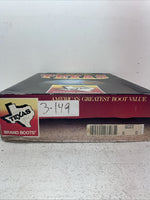 New Men’s Gray Texas Brand Cowboy Boots. 8022 8 D. 3-149