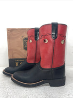 New Youth Red Dan Post Cowboy Boots. C 3126 5.5 5 1/2 D. 2-133