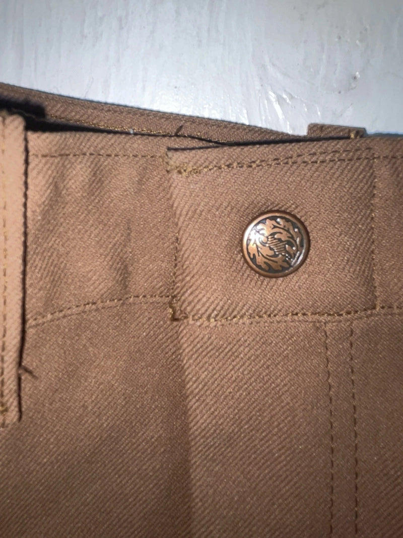 New Vintage Brown Dickson Jenkins Polyester Pants #5515 VV-102