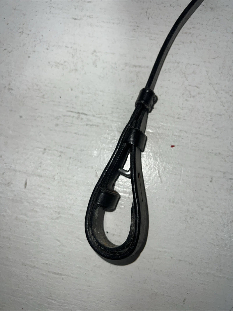 New Silver Fox Black Red Draft Bridle #20-05607-5-0 BB-9