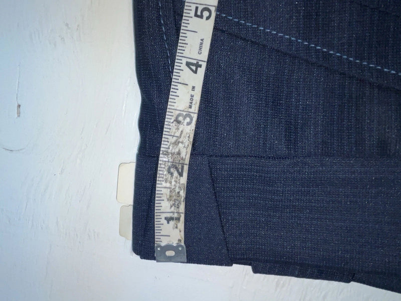 New Vintage Blue Circle S Polyester Pants #BF85 SS-5