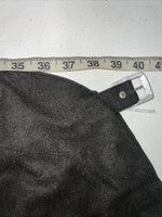 New Black Tough 1 Show Chaps With Fringe Adjustable Waist 40” N-32