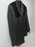New Men’s Circle S Grey Suit Jacket 48L #24244 Y-608