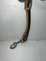 New Royal King Light Oil Brown Leather Running Martingale #53-4275 BB-46