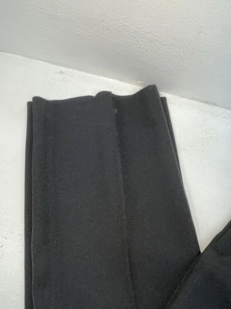 New Vintage Black Circle S Polyester Pants #CP4793 OO-100