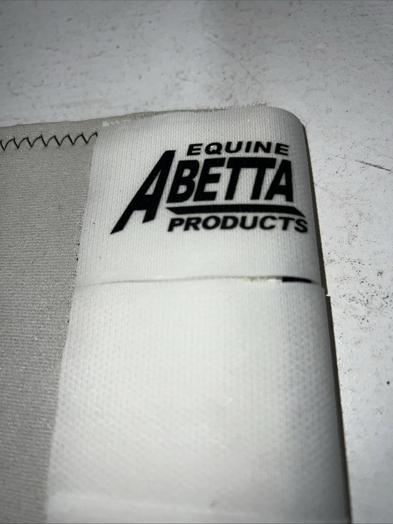 New White ABetta Gallop Horse Splint Boots #42920WH HH-28