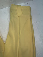 New Vintage Yellow Western Heritage Polyester Pants #G31 VV-24