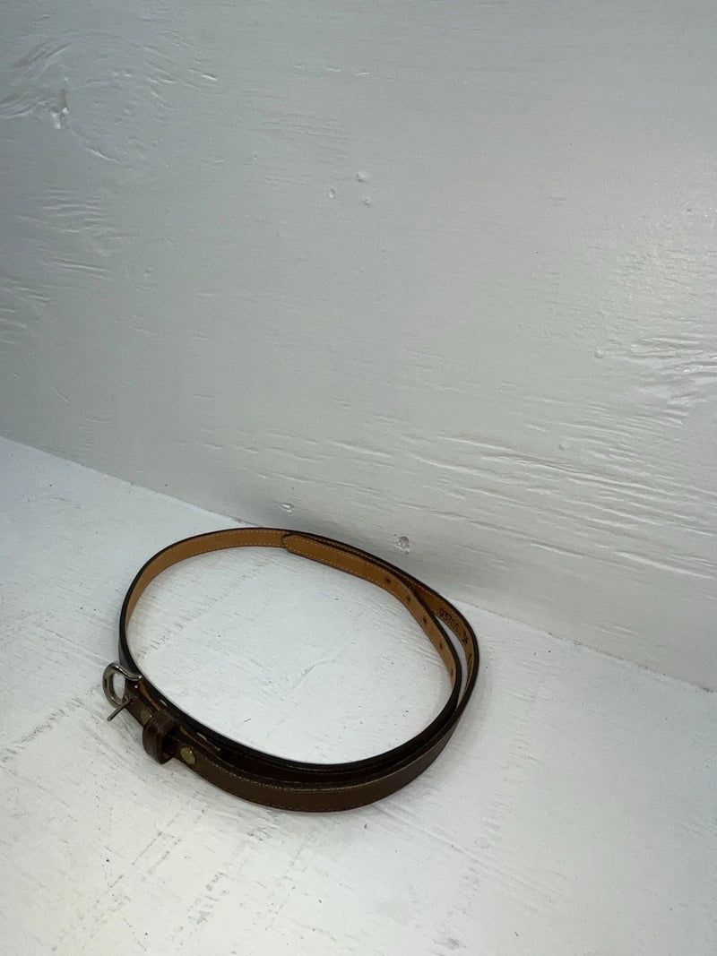 New Brown Genuine Leather Circle Y 34” Belt #9370S JJ-72
