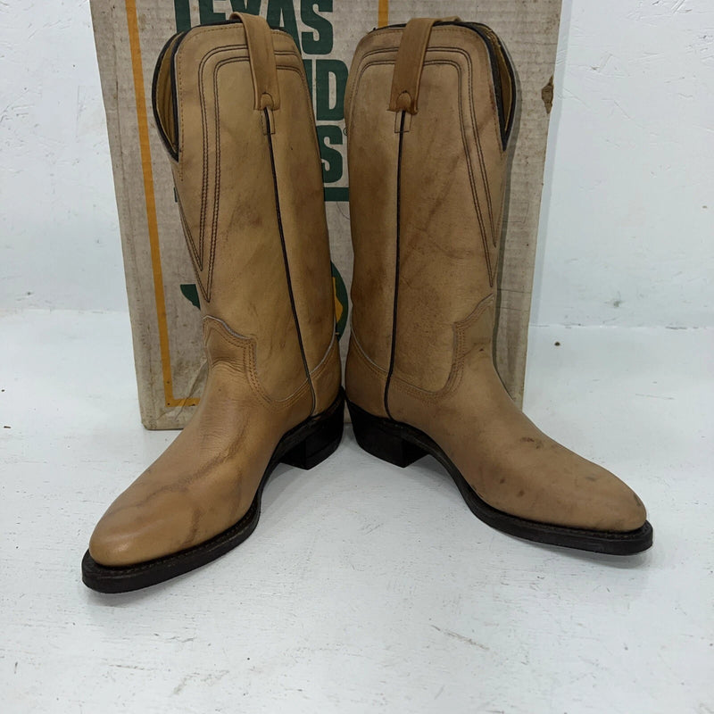 New Women’s Brown Texas Brand Cowboy Boots. 4844 5.5 5 1/2. 20-13