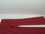 New Vintage Red Polka Dot Polyester Pants SS-67