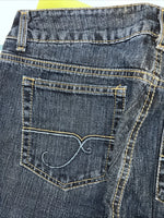 New Women’s Twenty X Jackson Dark Wash Low Rise Denim Jeans. 13/14x36 M-6