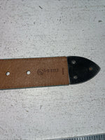 New Blue Genuine Leather 3-D Belt Blue Bling 32” Belt #677 Z-3