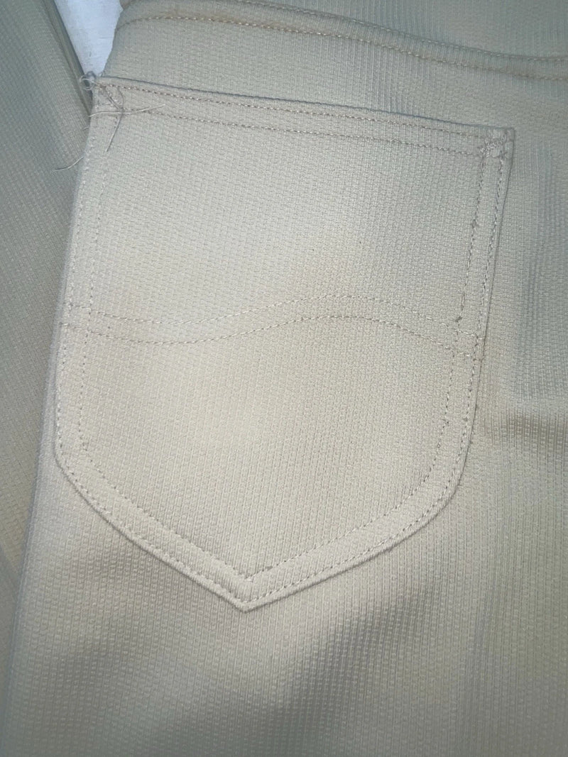 New Vintage Cream Lee Polyester Pants #2084612 3A-35