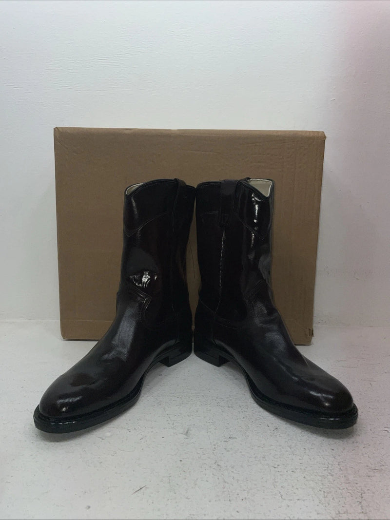 New Men’s Brown Texas Brand Cowboy Boots. 6853 9.5 9 1/2 E E. 4-38