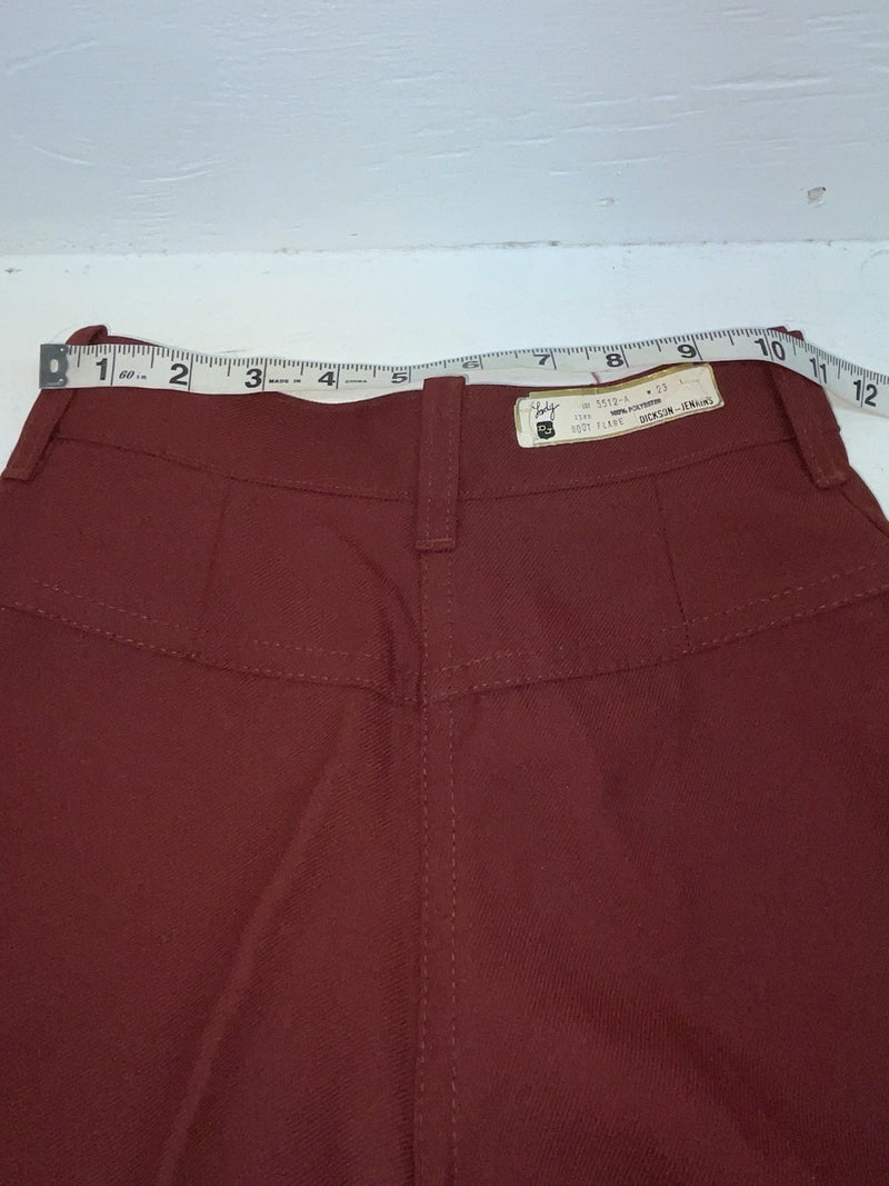 New Vintage Red Dickson Jenkins Polyester Pants #5512A 3A-90