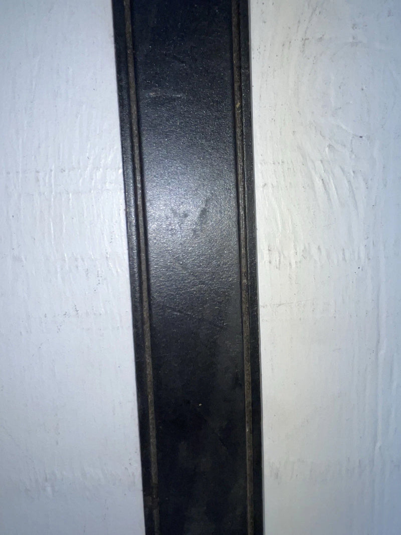 New Black Genuine Leather 34” Belt #UN701 JJ-51