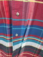 New Men’s Wrangler Multiple Color Plaid Long Sleeve Button Up 17 X 35 XL J-24