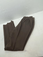 New Vintage Brown H Bar C Polyester Pants #MR477 SS-42