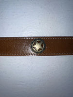 New Brown Genuine Leather Acme Pendant 28” Belt #4642/28 Z-48