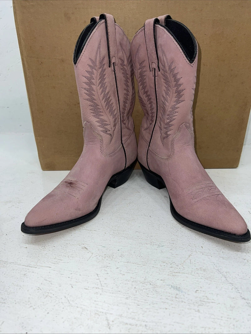 New Women’s Pink Texas Brand Cowboy Boots. L 520 7.5 7 1/2 M. 17-57