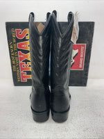 New Men’s Black Texas Brand Cowboy Boots. 8040 8 E E. 1-103