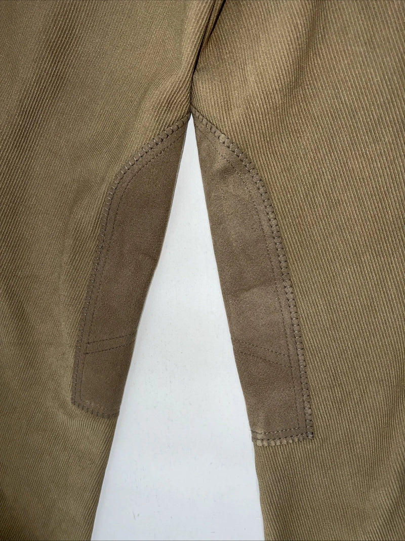 New Women’s Sport Riders Brown English Riding Breeches. 34 R #83559 D-65
