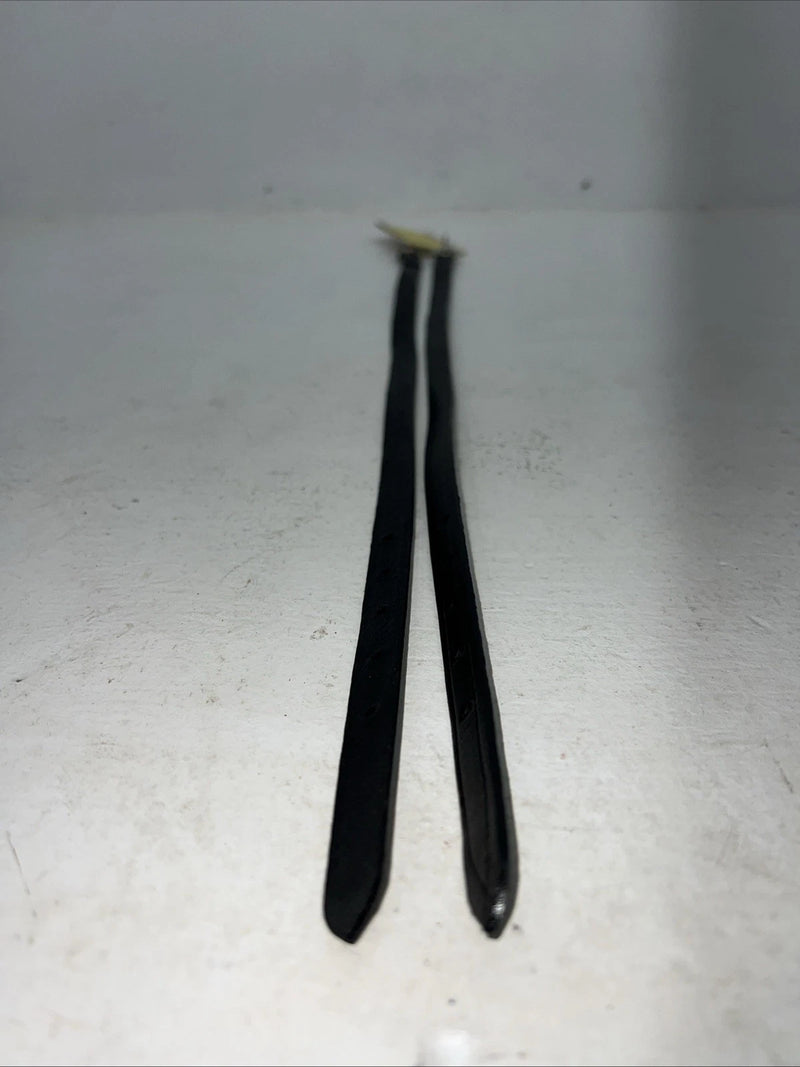 New Tough 1 Black Leather Straps #24-1 R-510