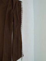 New Vintage Brown Polyester Pants #845003 XX-20