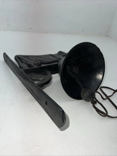 New Black Ceramic Cow Bell Mount 3C-27
