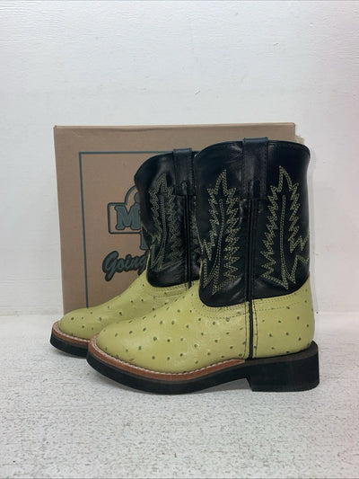 New Kids Green Smoky Mountain Cowboy Boots. 3027 C 12. 23-100
