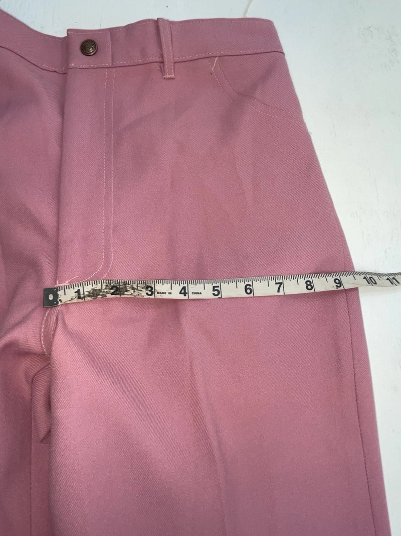 New Vintage Pink Dickson Jenkins Polyester Pants #5520 SS-80