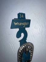 New Red Genuine Leather Wrangler 34” Belt #628005 JJ-5