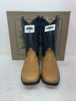 New Youth Brown Smoky Mountain Cowboy Boots. 3320 3.5 3 1/2. 22-48