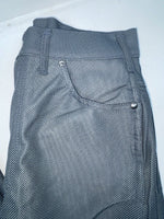 New Vintage Blue Speckled Polyester Pants #2624 OO-62