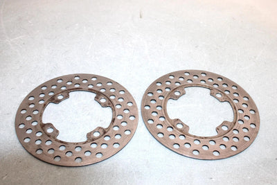 05 Yamaha  Bruin  4wd Hunter  Oem Front Brake Rotor Pair 5ND-F582T-00-00 AY38