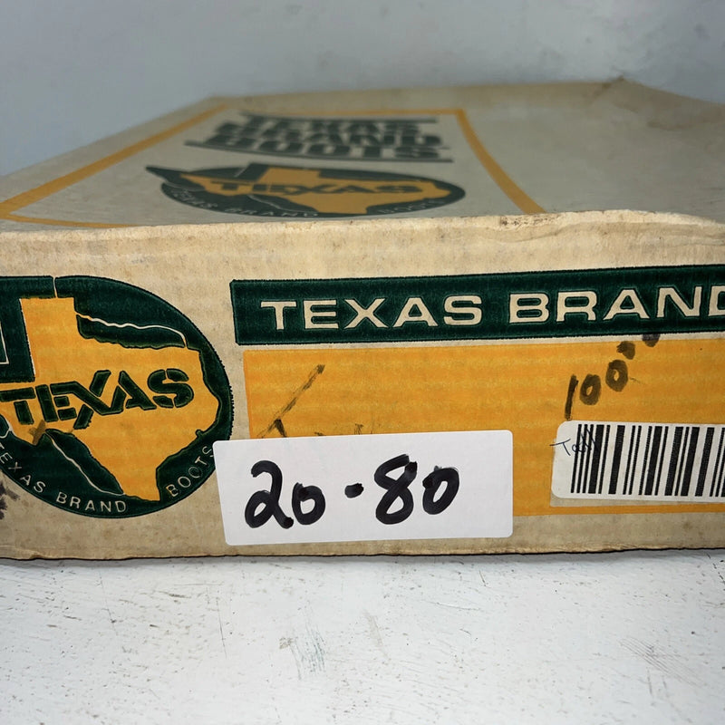 New Women’s Brown Texas Brand Cowboy Boots. 6 B. 20-80