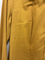 New Kids Panhandle Slim Yellow Long Sleeve Pearl Snap Large CC-75