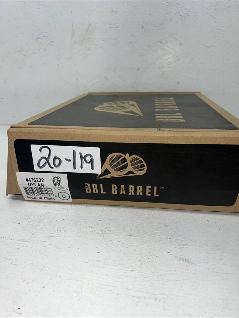 New Women’s Brown DBL BARREL Cowboy Boots. 6 D. 20-119