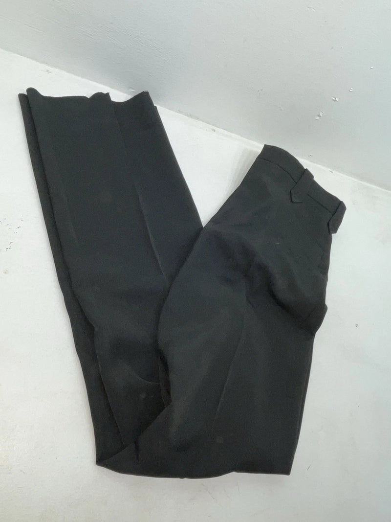 New Vintage Black Circle S Polyester Pants #CP4793 OO-100