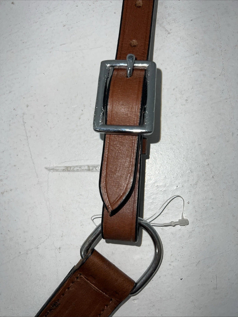 New Light Oil Brown Genuine Leather Breast Collar Y-26