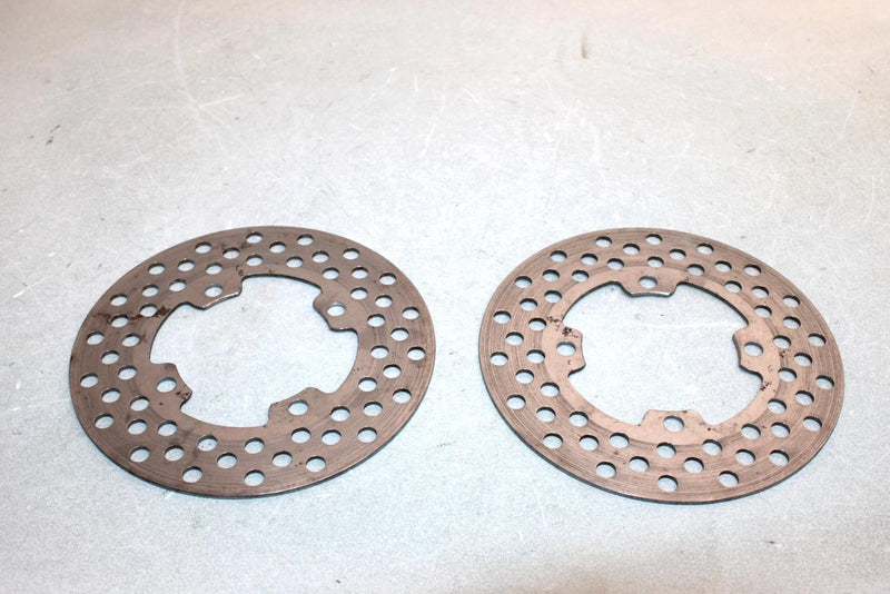 05 Yamaha  Bruin  4wd Hunter  Oem Front Brake Rotor Pair 5ND-F582T-00-00 AY38