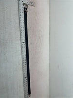 New Black Genuine Leather Dan Post Tooled Belt 34” #5820-01 Z-6