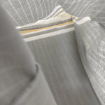 new men’s panhandle slim white grey polo small B-60