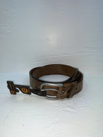 New Brown Genuine Leather Chambers 34” Belt #JC679 Z-125