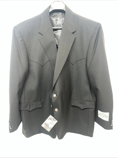 New Women’s Mesquite Black Suit Jacket 52BL #110073 T-602