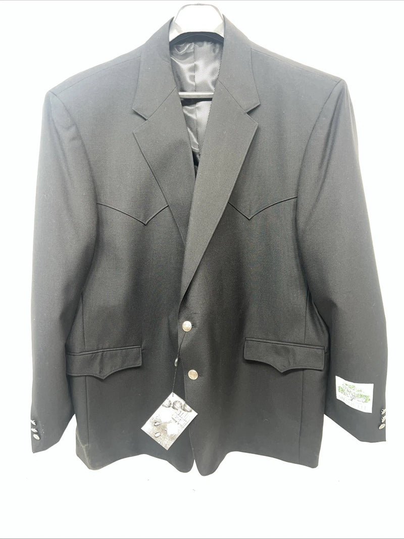 New Women’s Mesquite Black Suit Jacket 52BL #110073 T-602