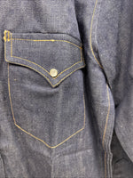 New Men’s Champion Western Jean long sleeve pearl snap small B-65