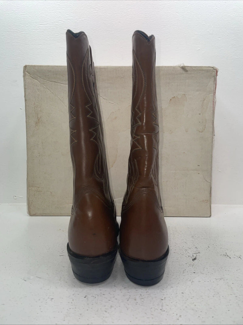 New Women’s Brown Texas Brand Cowboy Boots. 21 9 C. 15-61