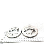 04-07 Honda Rancher 400 4x4 AT OEM Front Brake Plate Set 45120-HN5-671 AH77